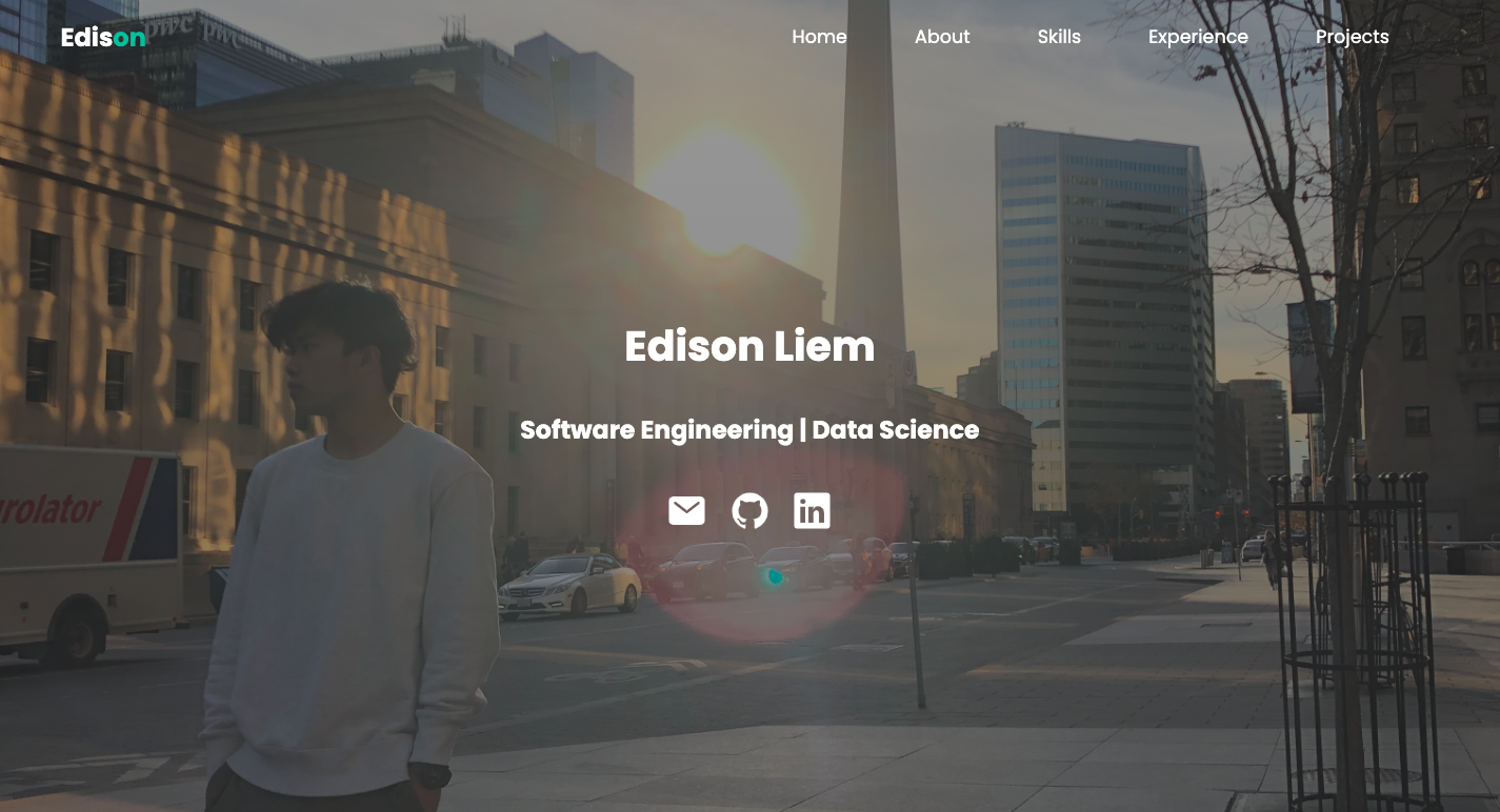 Personal Website Display